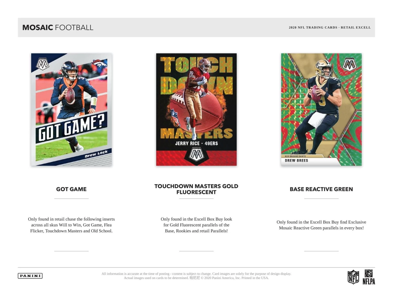 2020 Panini Mosaic NFL Football - Blaster Box 7 2020 Panini Mosaic NFL Football - Blaster Box - Image 5