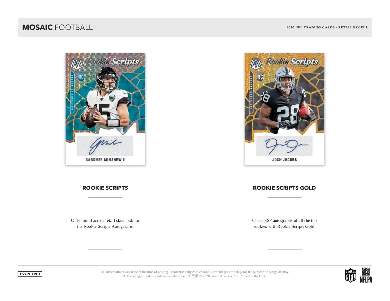 2020 Panini Mosaic NFL Football - Blaster Box 8 2020 Panini Mosaic NFL Football - Blaster Box - Image 6