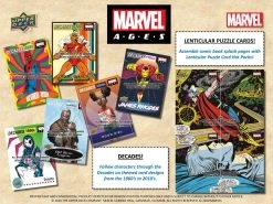 Upper Deck Marvel Ages Trading Cards (2020) - Hobby Box -Card Sale Store 2020 ud marvel ages 3