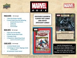 Upper Deck Marvel Ages Trading Cards (2020) - Hobby Box -Card Sale Store 2020 ud marvel ages 6