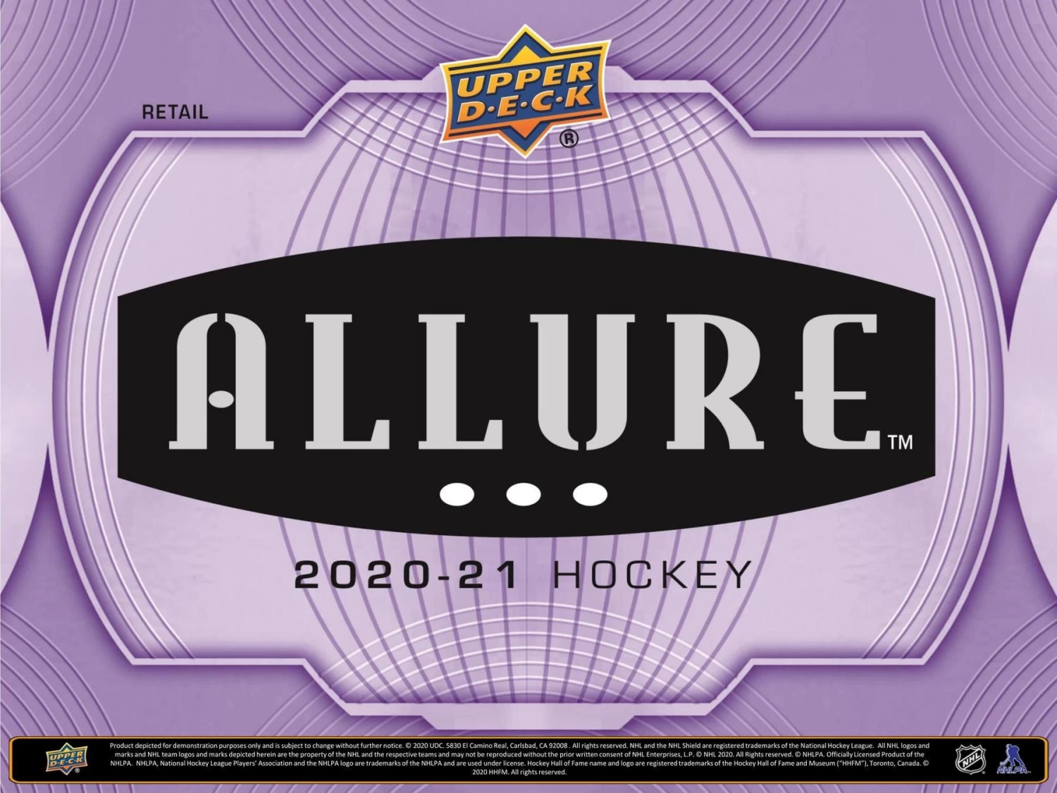 2020-21 Upper Deck Allure NHL Hockey Cards - Blaster Box 5 2020-21 Upper Deck Allure NHL Hockey Cards - Blaster Box - Image 3