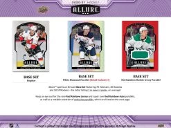 2020-21 Upper Deck Allure NHL Hockey Cards - Blaster Box 11 2020-21 Upper Deck Allure NHL Hockey Cards - Blaster Box -Card Sale Store 202021 ud allure 2
