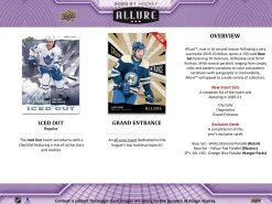 2020-21 Upper Deck Allure NHL Hockey Cards - Blaster Box 12 2020-21 Upper Deck Allure NHL Hockey Cards - Blaster Box -Card Sale Store 202021 ud allure 3