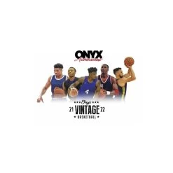 Front Page -Card Sale Store 2021 22 Onyx Vintage Basketball Sales Sheet161998