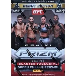 2021 Panini Prizm UFC Debut Edition MMA Cards - Blaster Box