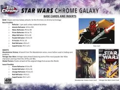 Topps Chrome Star Wars Galaxy (2021) - Hobby Box 12 Topps Chrome Star Wars Galaxy (2021) - Hobby Box -Card Sale Store 2021 topps sw chrome galaxy 2