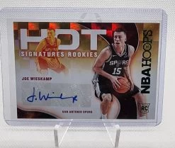 Joe Wieskamp - 2021-22 Panini Hoops Hot Signatures Rookies GREEN #HSR-JW