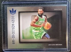Jaylen Brown 58/99 - 2021-22 Panini Court Kings Contemporaries BLUE #20