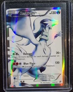 Reshiram - Pokemon Black & White Base Set Ultra Rare Full Art Holo #113/114