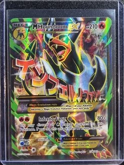 M Houndoom EX - Pokemon Breakthrough Full Art Holo Ultra Rare #154/162