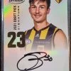 Sam Butler - 2022 Select AFL Optimum Draft Pick Signature GOLD #65/85 -Card Sale Store 20221013 144515