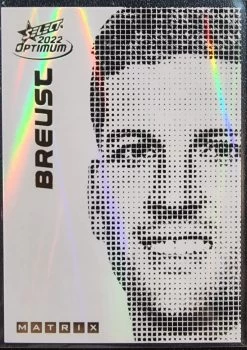 Luke Breust - 2022 Select AFL Optimum Matrix #07/80 LOW NUMBER