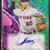 Andres Gimenez RC /99 - 2021 Topps Finest #FA-AG Finest Autographs Green Wave Refractor -Card Sale Store 20221028 094209
