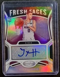 Tyrese Haliburton RC - 2020-21 Panini Certified Fresh Faces Auto #FS-HAL