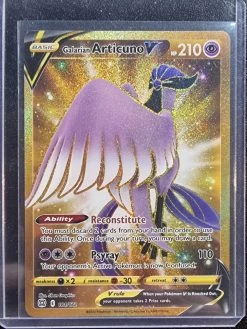 Galarian Aricuno V - Pokemon Brilliant Stars Full Art Holo Foil Secret Rare #181/172