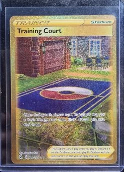 Training Court Trainer - Pokemon Fusion Strike Full Art Holo Foil Secret Rare #282/264