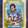 O.J. Simpson - 1974 Topps Record Breaker #1 (EX-EXMINT) -Card Sale Store 20221229 162233