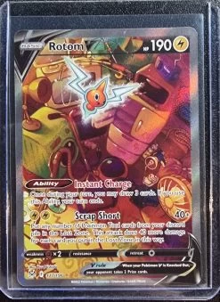 Rotom V - Pokemon Lost Origin Full ALT Art Holo Foil Ultra Rare #177/196