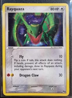 Rayquaza - Pokemon POP Series 1 Holo Foil Promo Rare #3/17