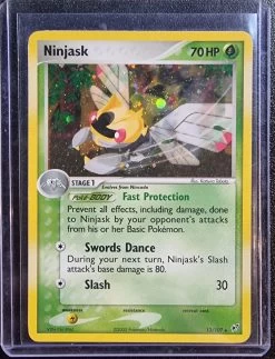 Ninjask - Pokemon EX Deoxys Holo Foil Rare #13/107