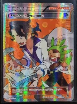 Professor Sycamore Trainer - Pokemon Steam Siege FULL ART Ultra Rare #114/114