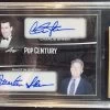 Charlie & Martin Sheen #1/1 2022 Leaf Metal Pop Century Dual Auto Snakeskin -Card Sale Store 20230405 144401