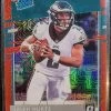 Jalen Hurts RC - 2020 Panini Donruss Optic Red Mojo Prizm #164