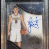 Nikola Jokic RC #/199 - 2015-16 Panini Select Rookie Signatures OCA #RS-NJ BGS 9 -Card Sale Store 20230519 104442