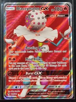 Blacephalon GX - Pokemon Lost Thunder Full Art Holo Foil Ultra Rare #199/214