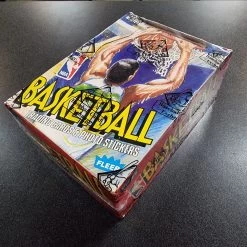 1989-90 Fleer NBA Basketball Cards (BBCE) Sealed Hobby Wax Box -Card Sale Store 20230801 155158