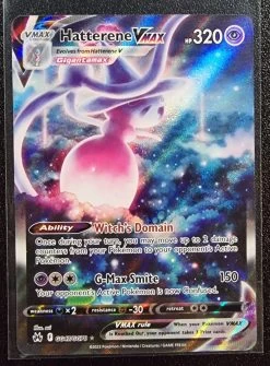 Hatterence VMAX - Pokemon Crown Zenith Galarian Gallery Full Art Ultra Rare #GG47/GG70