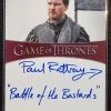 Paul Rattray As "Harald Karstark" - 2022 Rittenhouse Game Of Thrones Autograph -Card Sale Store 20231026 121658