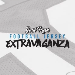 Gold Rush Extravaganza Football Jersey Edition