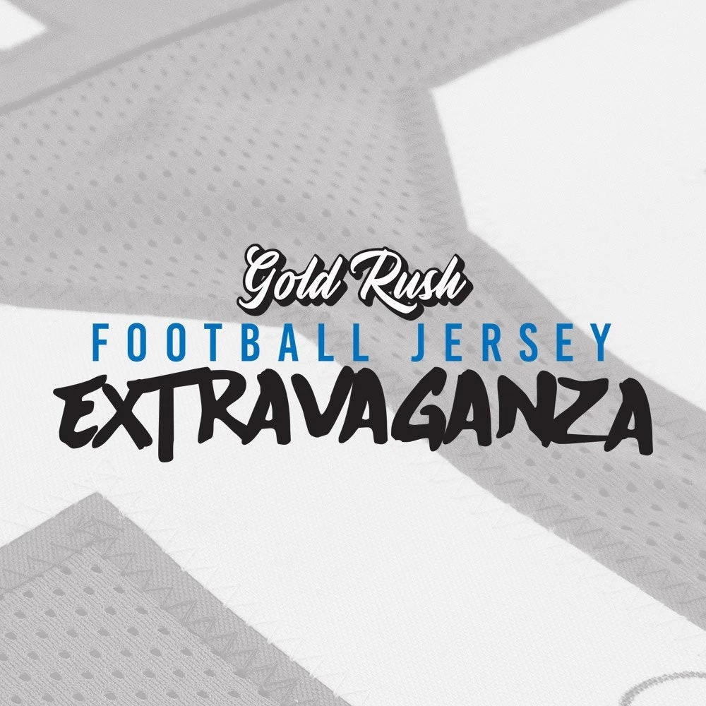 Gold Rush Extravaganza Football Jersey Edition 3 Gold Rush Extravaganza Football Jersey Edition