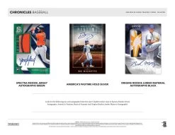 2020 Panini Chronicles MLB Baseball Cards - Blaster Box 12 2020 Panini Chronicles MLB Baseball Cards - Blaster Box -Card Sale Store 20 chroniclesbb pis retail 2