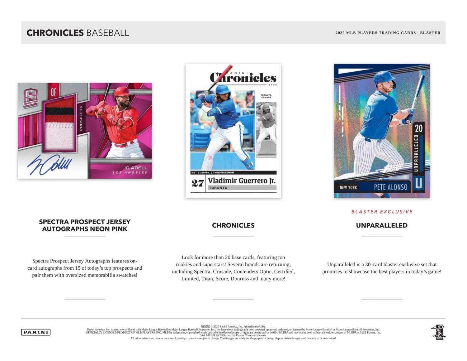 2020 Panini Chronicles MLB Baseball Cards - Blaster Box 8 2020 Panini Chronicles MLB Baseball Cards - Blaster Box - Image 6