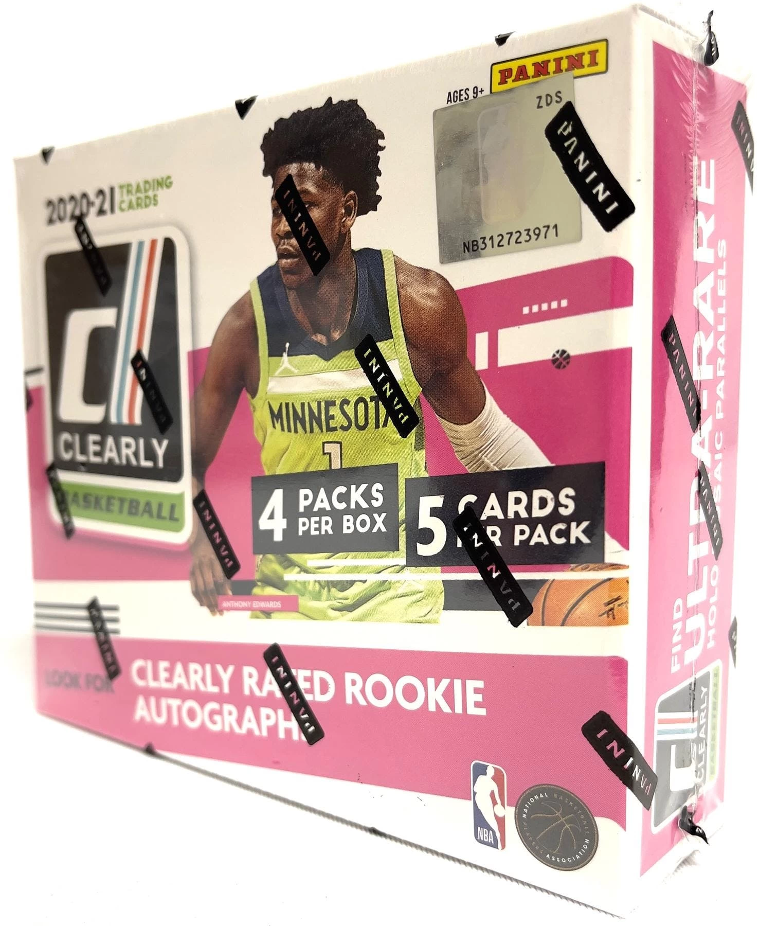 2020-21 Panini Clearly Donruss NBA Basketball Cards - Hobby Box 4 2020-21 Panini Clearly Donruss NBA Basketball Cards - Hobby Box - Image 2