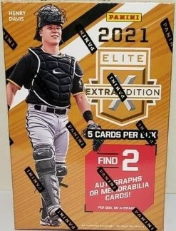 2021 Panini Elite Extra Edition MLB Baseball Cards - Blaster Box