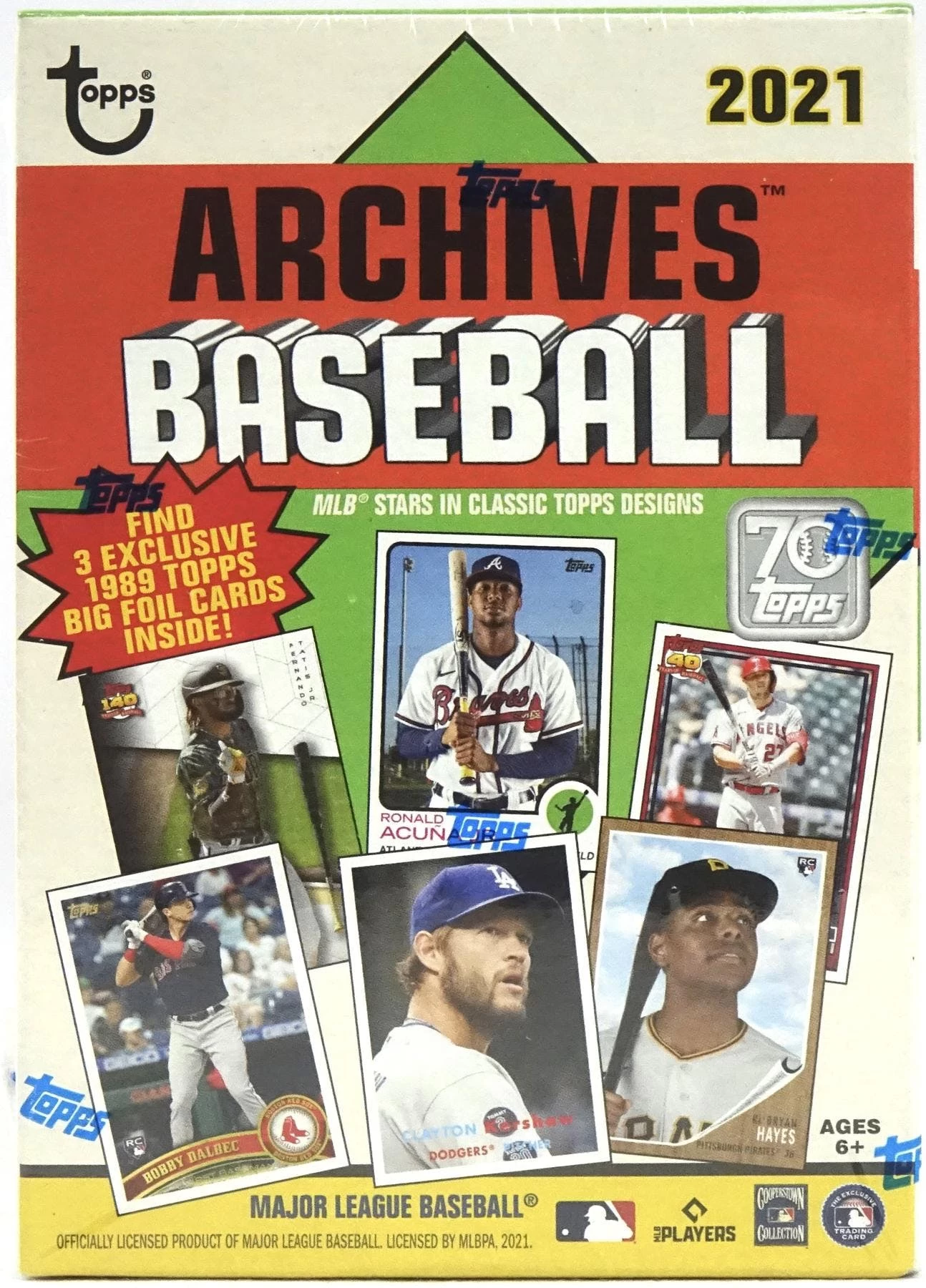 2021 Topps Archives MLB Baseball - Blaster Box 3 2021 Topps Archives MLB Baseball - Blaster Box