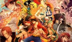 One Piece TCG Playmat - Style #1 Characters