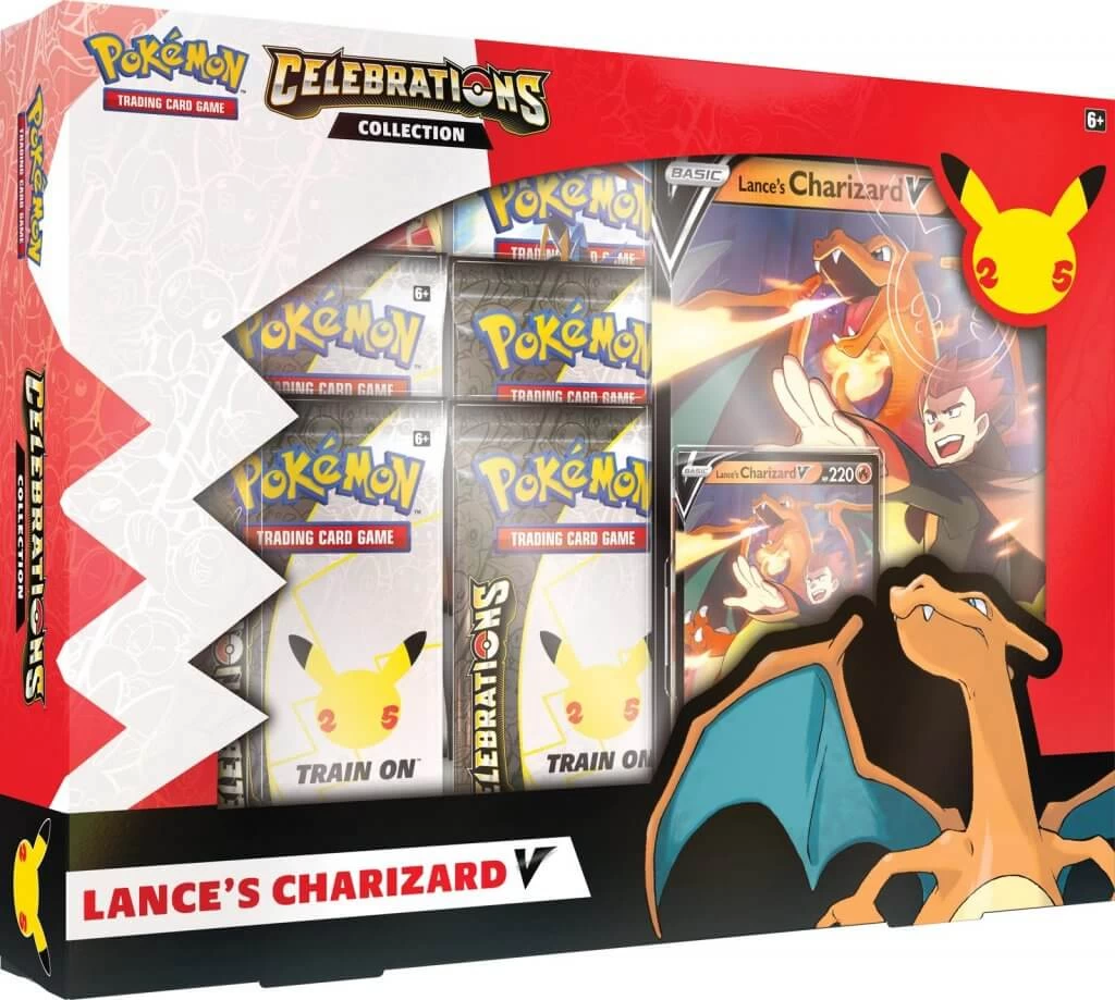 Pokemon Celebrations Collections - V Box (Lance’s Charizard) 3 Pokemon Celebrations Collections - V Box (Lance’s Charizard)