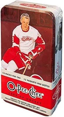 2008-09 Upper Deck O-Pee-Chee NHL Hockey Cards - Blaster Box Tin