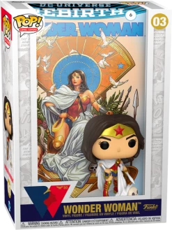 Funko Pop! Vinyl Figure - DC Wonder Woman 80th Anniversary - Comic Cover Rebirth #03