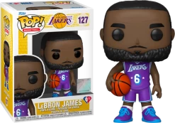 Funko Pop! Vinyl Figure - NBA - LeBron James #127 -Card Sale Store 57628 lebron james lakers city edition nba basketball funko pop vinyl figure popcultcha