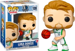 Funko Pop! Vinyl Figure - NBA - Luka Doncic #128 -Card Sale Store 57629 luka doncic mavericks city edition nba basketball funko pop vinyl figure popcultcha