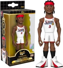Funko 5" Gold Premium Vinyl Figure - NBA - Allen Iverson
