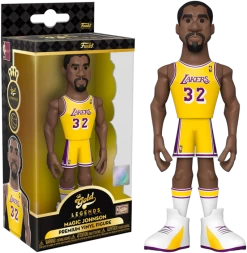 Funko 5" Gold Premium Vinyl Figure - NBA - Magic Johnson