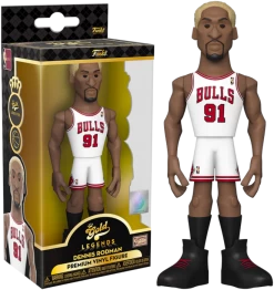 Funko 5" Gold Premium Vinyl Figure - NBA - Dennis Rodman