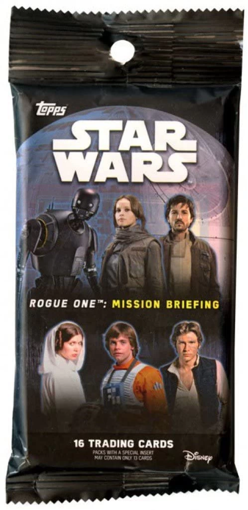 Topps Star Wars Rogue One: Mission Briefing (2016) - Cello/Fat/Value Pack 3 Topps Star Wars Rogue One: Mission Briefing (2016) - Cello/Fat/Value Pack