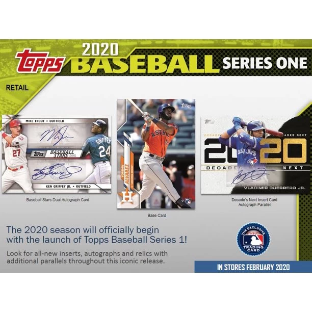 2020 Topps Series 1 MLB Baseball - Hanger Box (Walmart Exclusive) 4 2020 Topps Series 1 MLB Baseball - Hanger Box (Walmart Exclusive) - Image 2